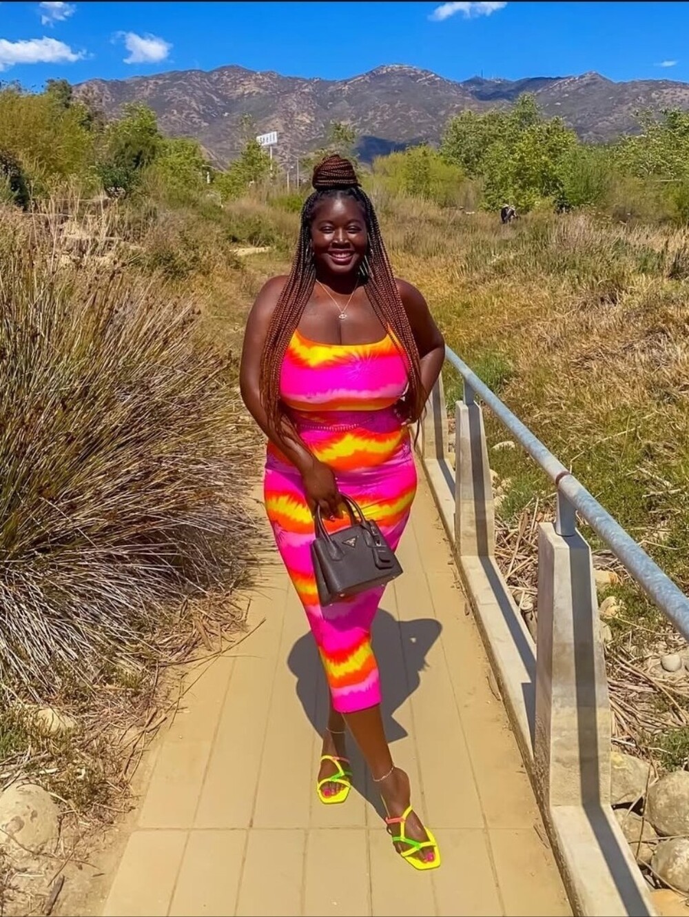 Vibrant Tie-Dye Sandals